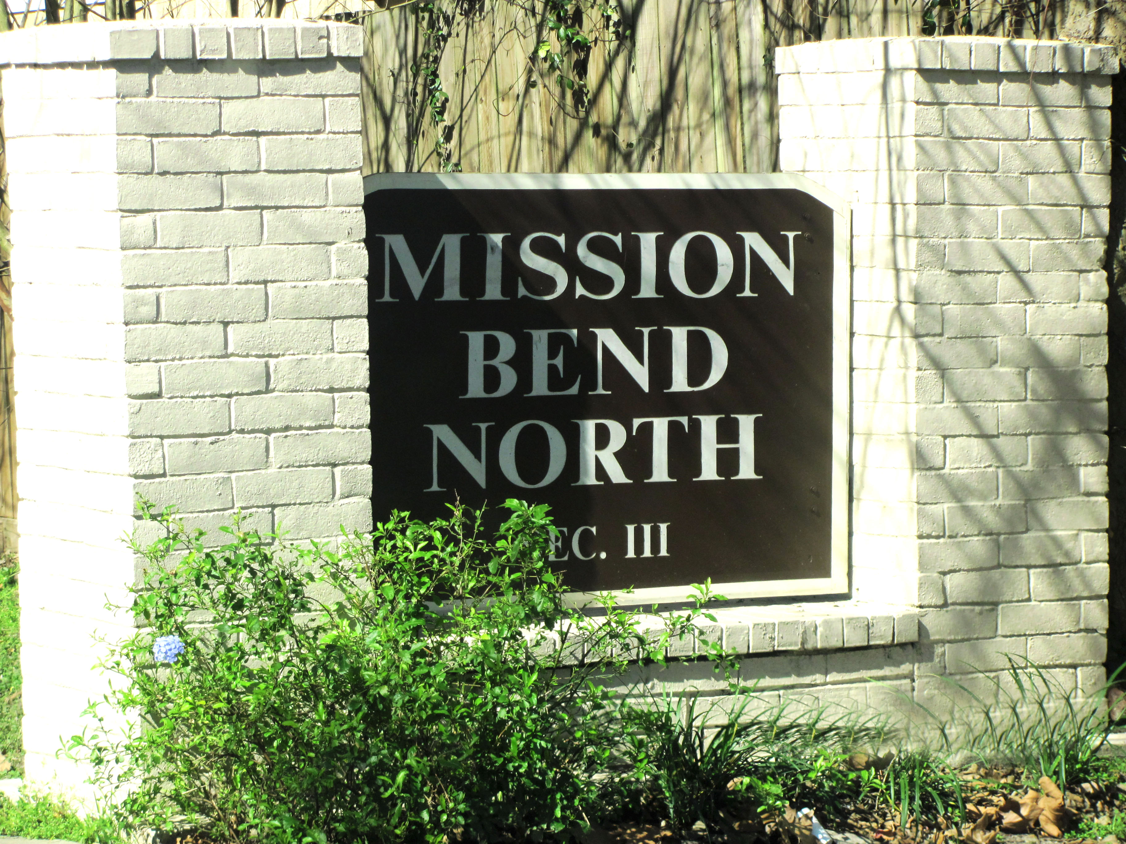 Mission Bend North Section 3 Homeowners Association