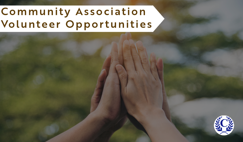 Community Association Volunteer Opportunities